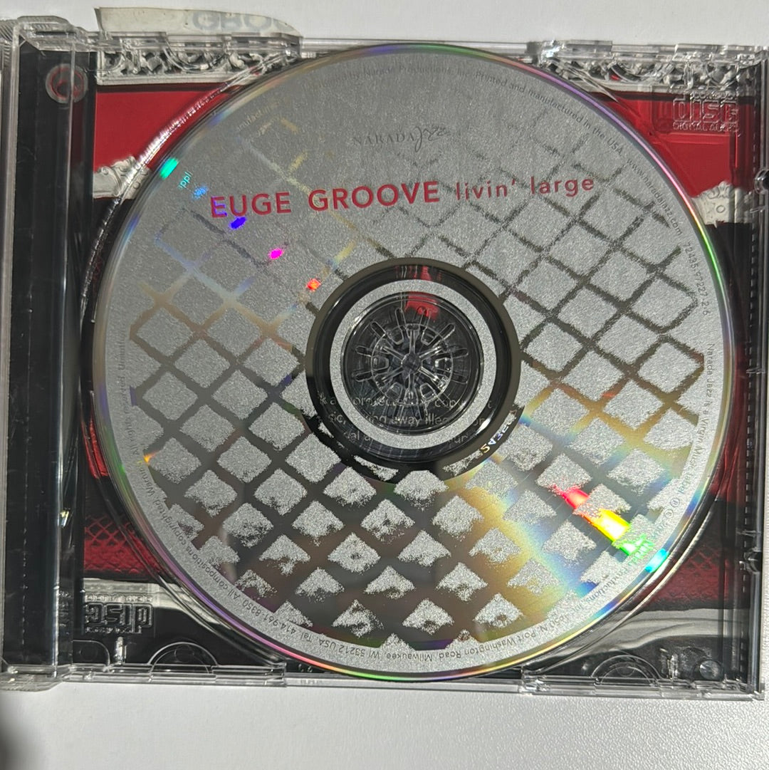 ซีดี Euge Groove - Livin' Large (CD) (VG+)