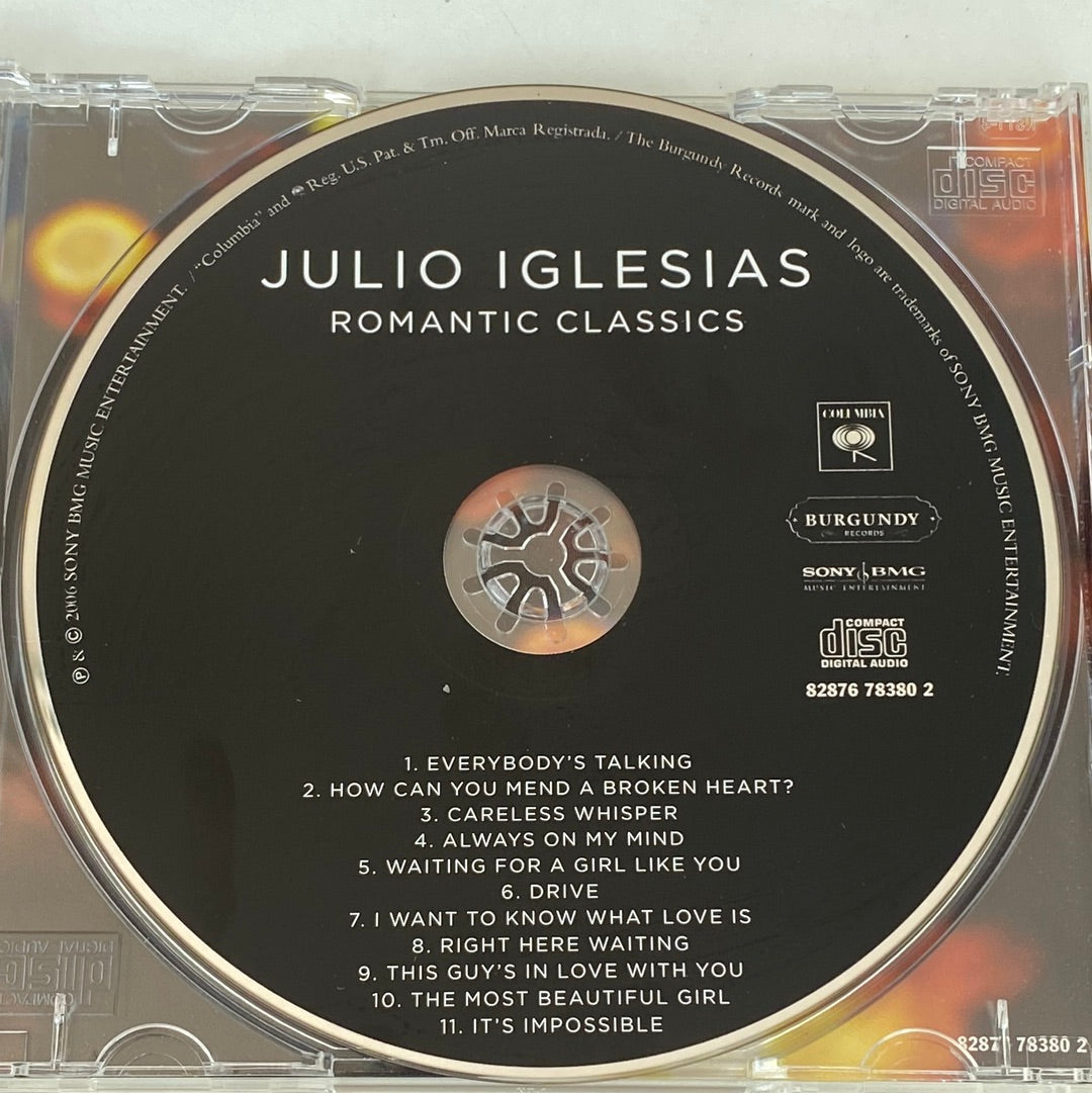 ซีดี Julio Iglesias - Romantic Classics CD VG+