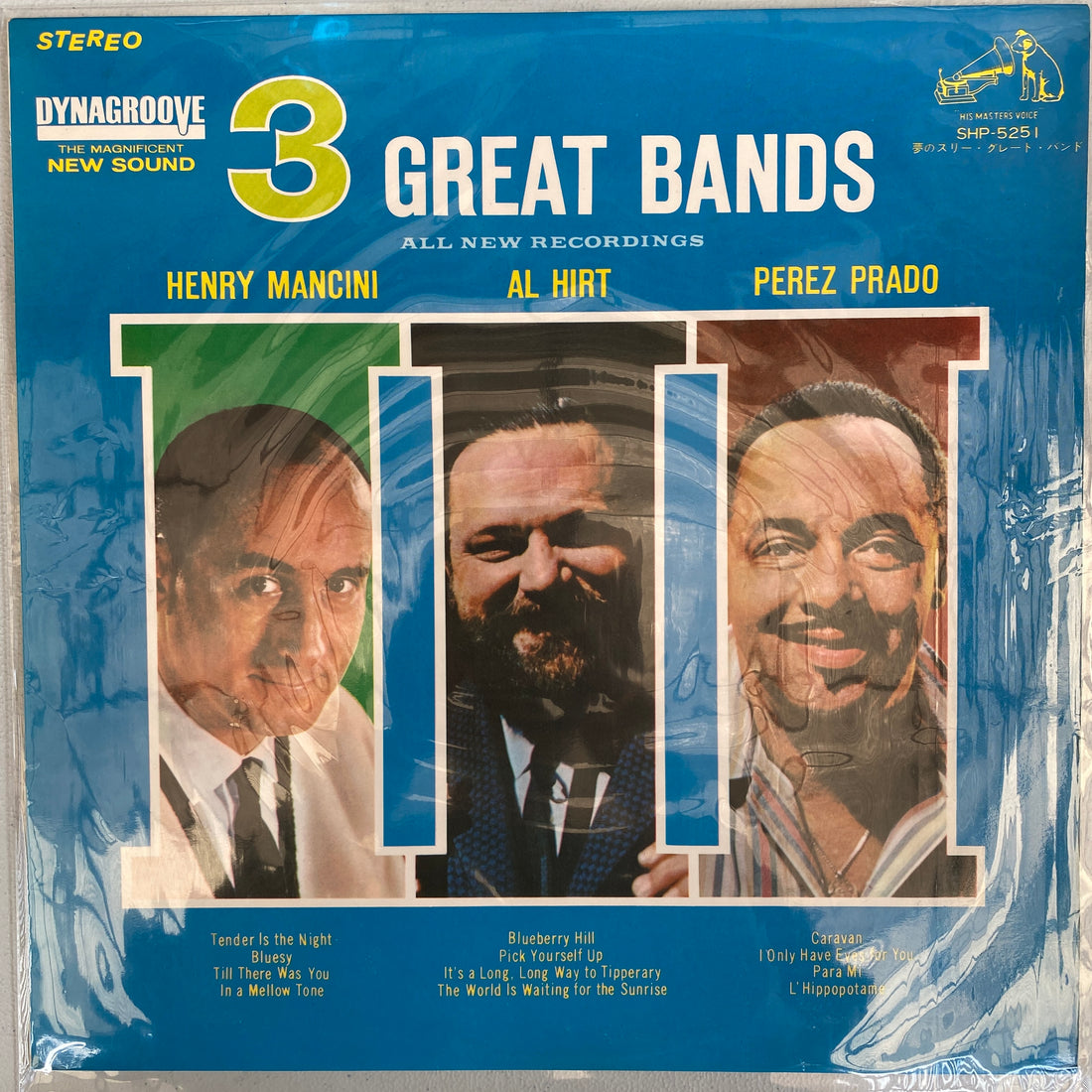 แผ่นเสียง Henry Mancini / Al Hirt / Perez Prado - 3 Great Bands Vinyl VG+