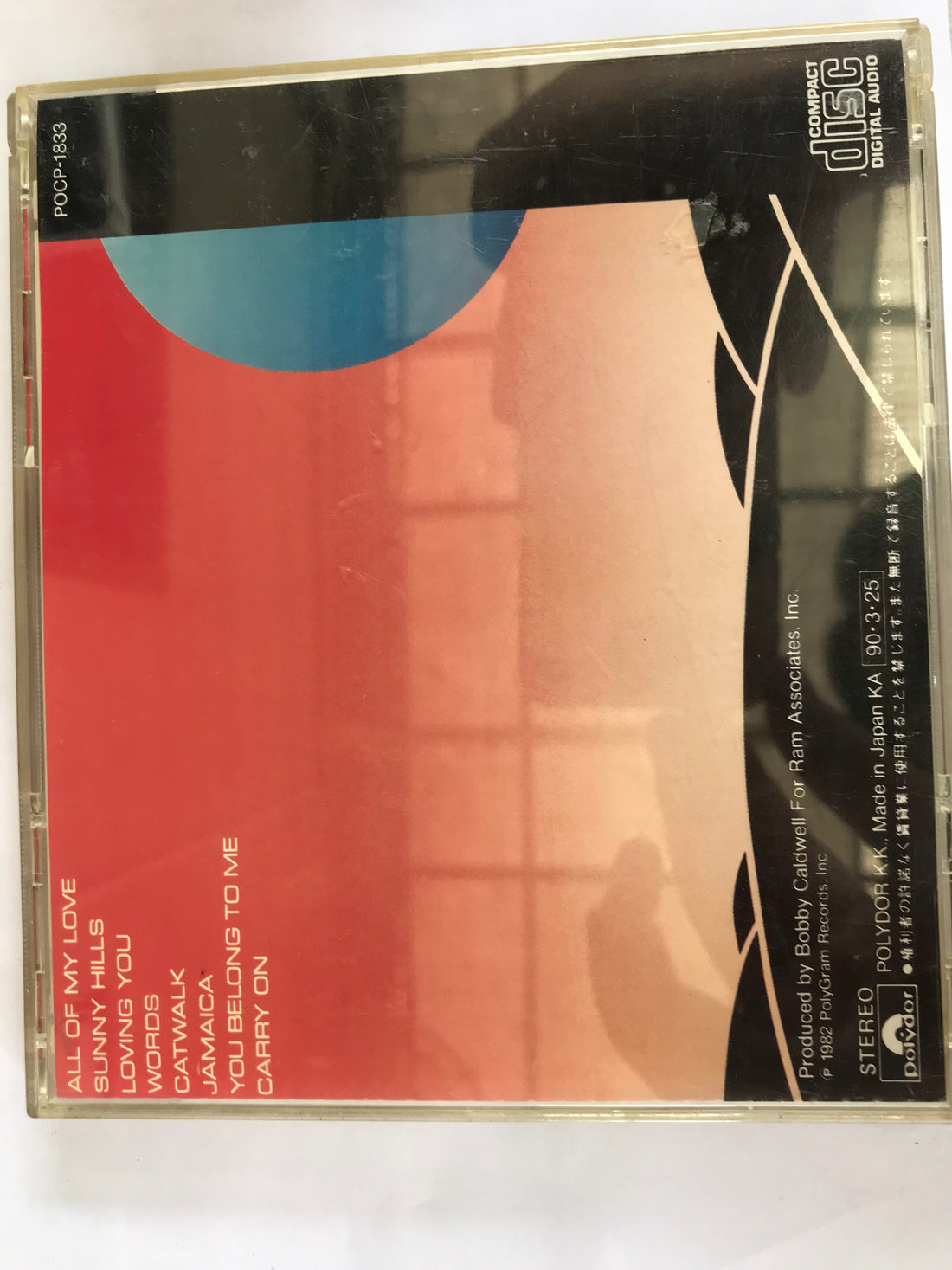 ซีดี Bobby Caldwell - Carry On CD VG+