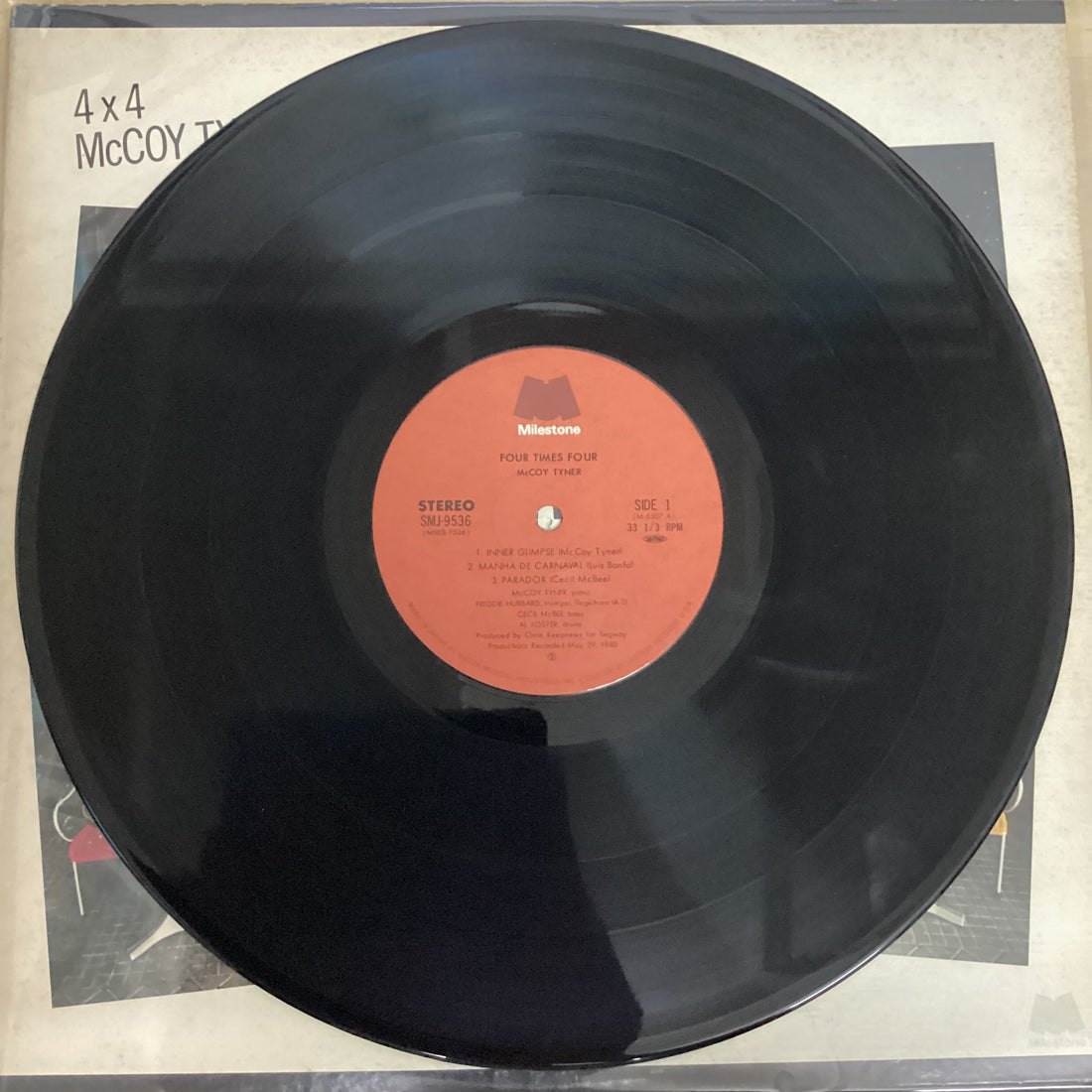 แผ่นเสียง McCoy Tyner - 4 X 4 Vinyl VG 2LPs