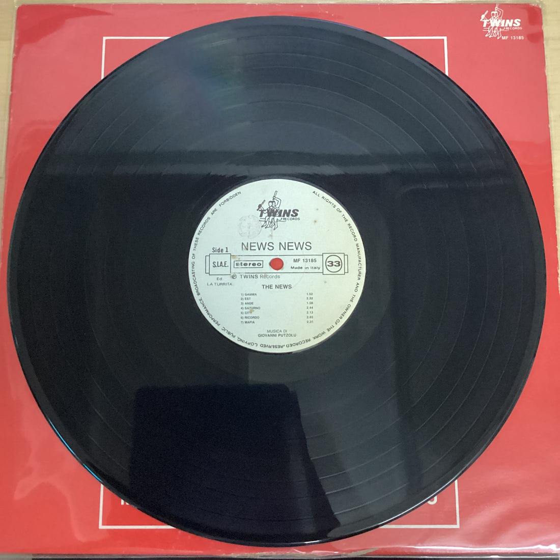 แผ่นเสียง The News - News - News Vinyl VG+