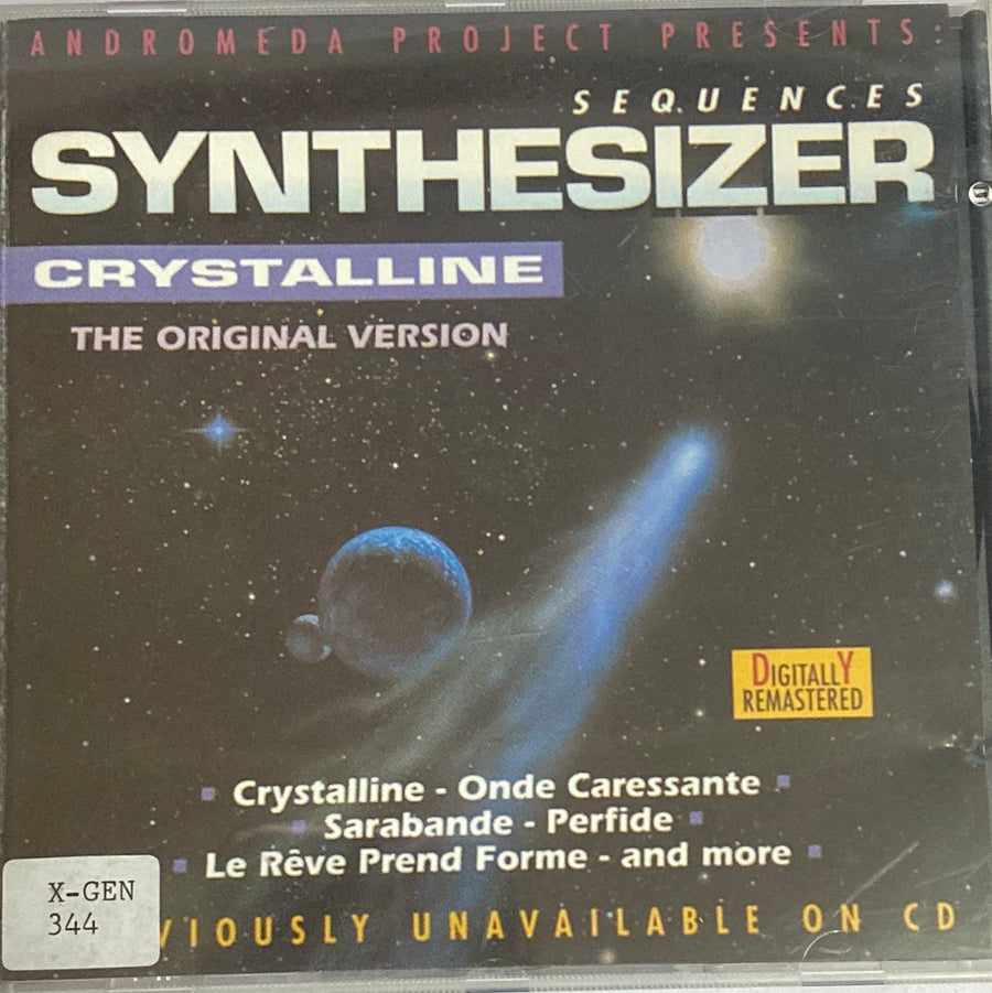 ซีดี Andromeda Project - Sequences Synthesizer - Crystalline CD VG+