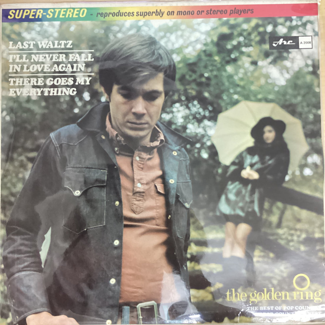 แผ่นเสียง The Golden Ring - Last Waltz / I'll Never Fall In Love Again / There Goes My Everything Vinyl VG+