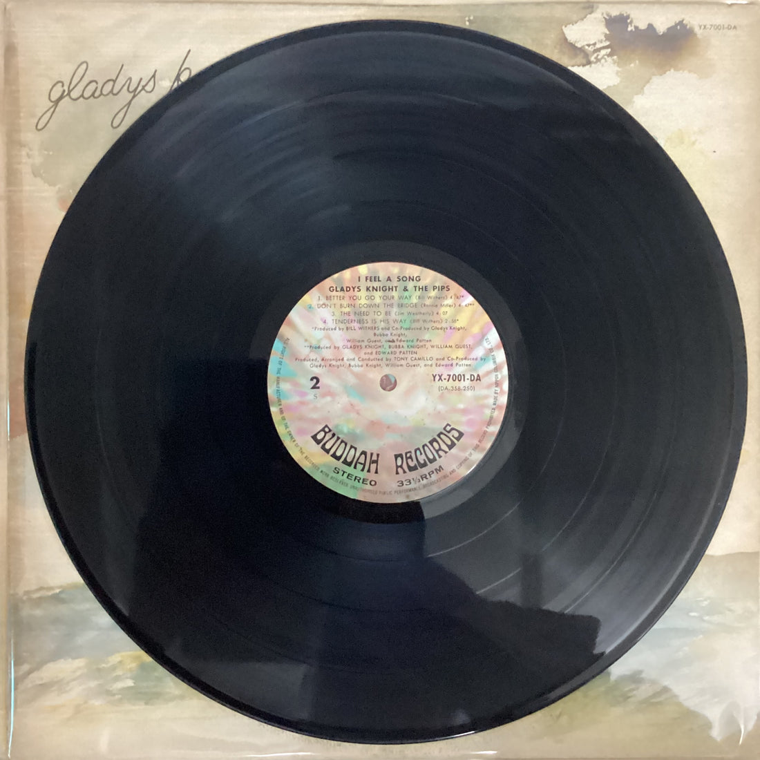 แผ่นเสียง Gladys Knight And The Pips - I Feel A Song Vinyl VG+