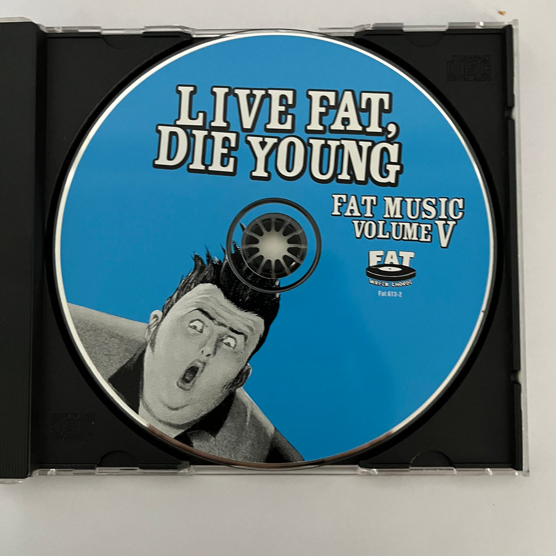 ซีดี Various - Fat Music Volume V: Live Fat, Die Young CD VG+