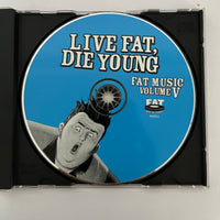 ซีดี Various - Fat Music Volume V: Live Fat, Die Young CD VG+