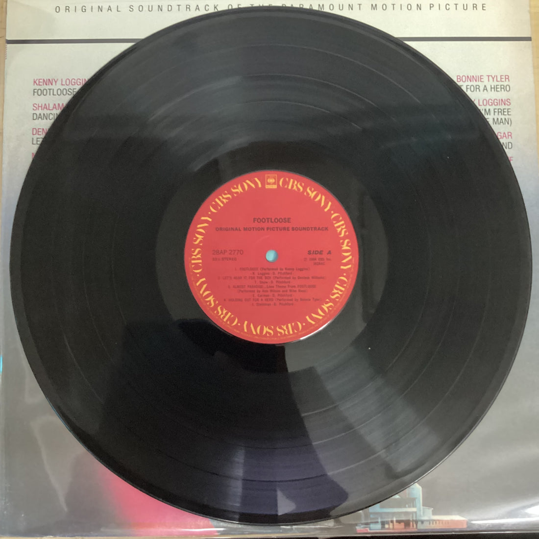 แผ่นเสียง Various - Footloose Original Motion Picture Soundtrack Vinyl VG+