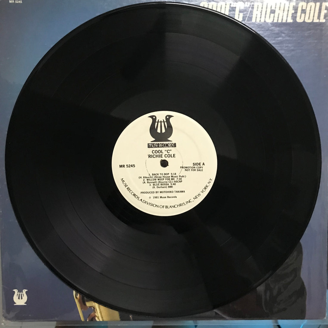แผ่นเสียง Richie Cole - Cool "C" Vinyl VG+