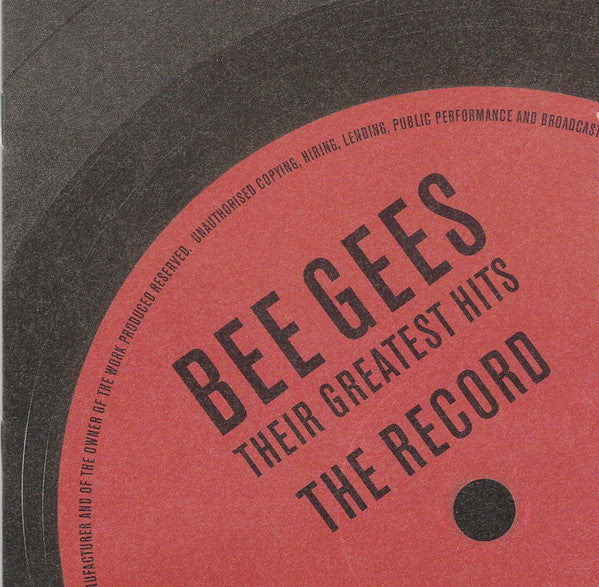 Bee Gees - Their Greatest Hits: The Record CD NM or M-