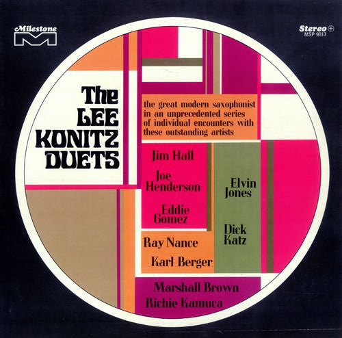 Lee Konitz : The Lee Konitz Duets (LP, Gat)