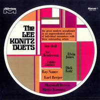 Lee Konitz : The Lee Konitz Duets (LP, Gat)