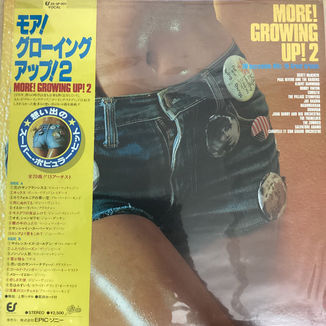 แผ่นเสียง Various - More! Growing Up! 2 Vinyl VG+