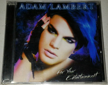 ซีดี Adam Lambert - For Your Entertainment CD VG+