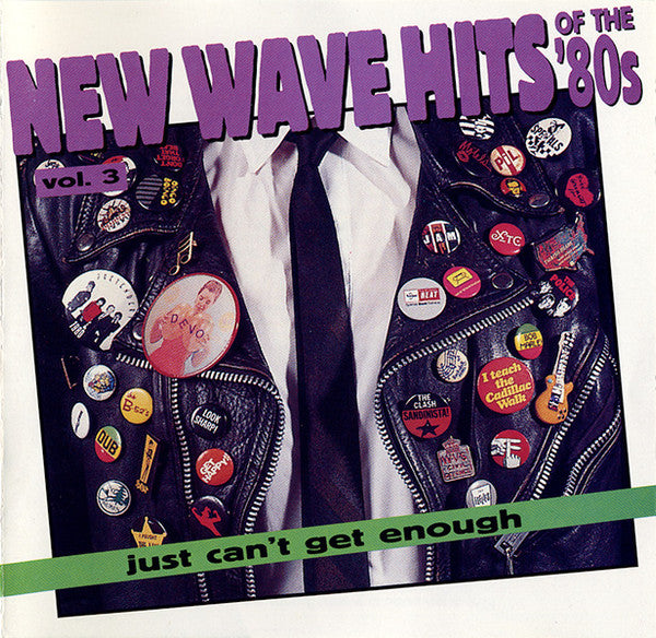 Various - Just Can't Get Enough: New Wave Hits Of The '80s, Vol. 3 CD VG+