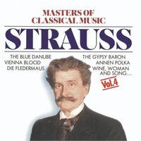 ซีดี Johann Strauss Jr. - Masters Of Classical Music, Vol.4: Strauss CD VG+