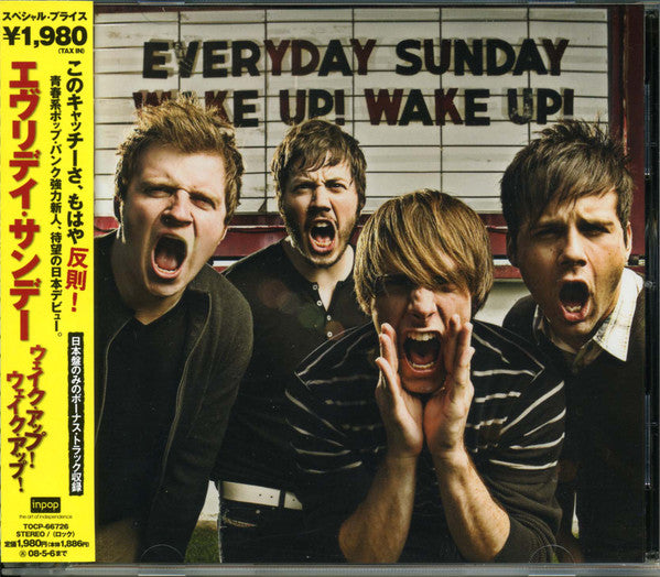 Everyday Sunday - Wake Up! Wake Up! CD VG+