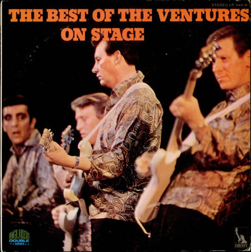 The Ventures : The Best Of The Ventures On Stage (2xLP, Comp)