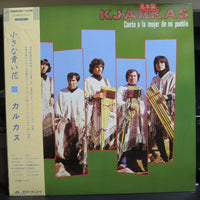 Los Kjarkas : Canto A La Mujer De Mi Pueblo (LP, Album, Promo)