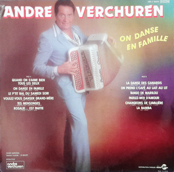 André Verchuren : On Danse En Famille (LP, Album)