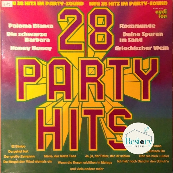 Various : 28 Party Hits (LP)