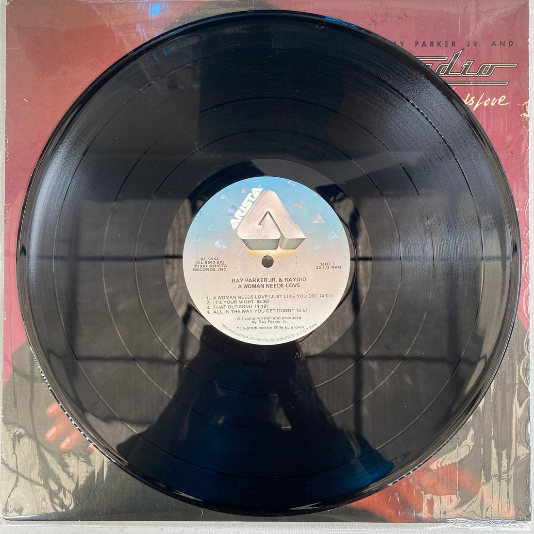 แผ่นเสียง Ray Parker Jr. / Raydio - A Woman Needs Love Vinyl VG+