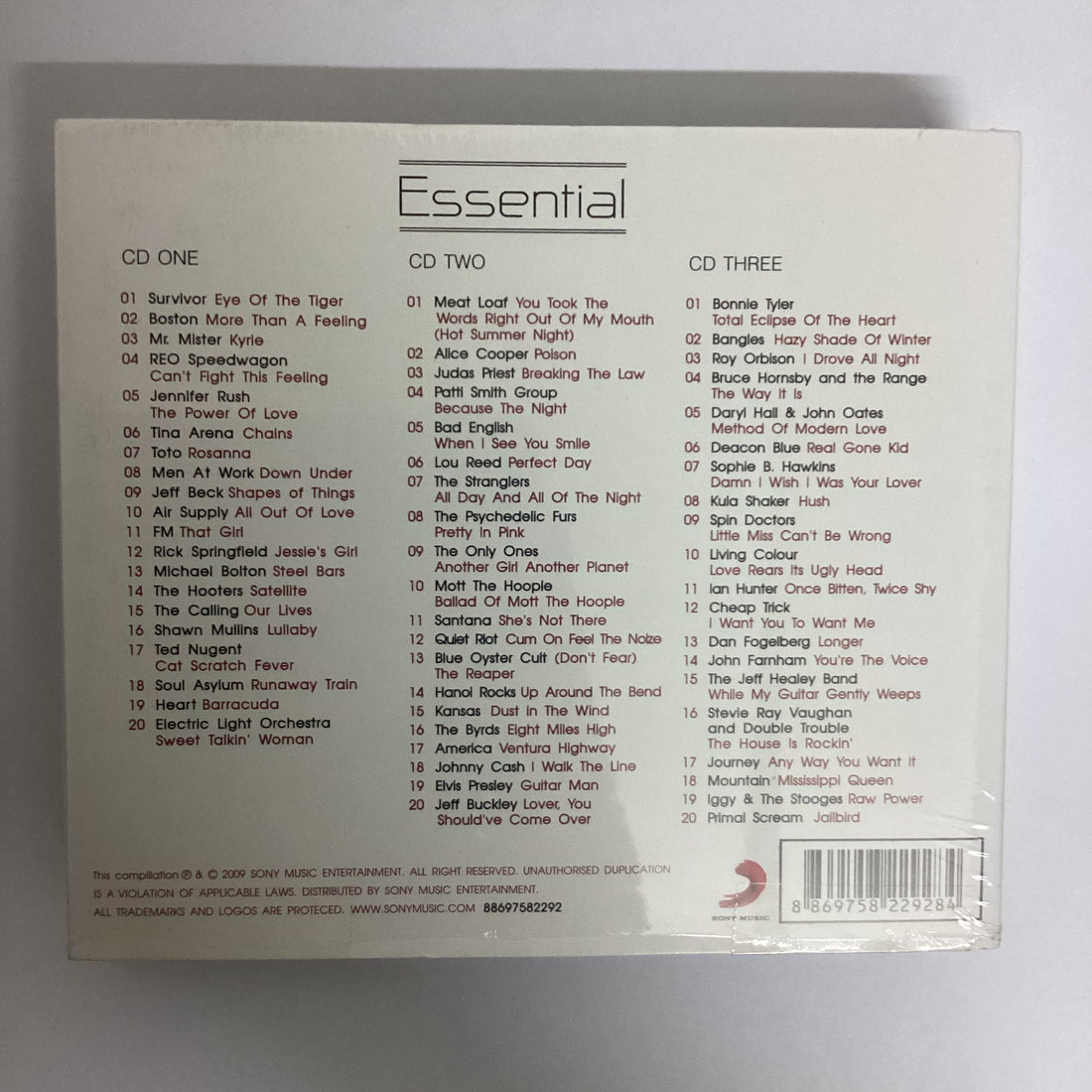 ซีดี Various - Essential - The Power Of Rock CD NM or M- 3CDs