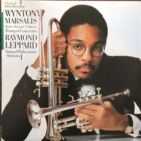 Joseph Haydn • Johann Nepomuk Hummel • Leopold Mozart, Wynton Marsalis, National Philharmonic Orchestra, Raymond Leppard : Trumpet Concertos (LP)