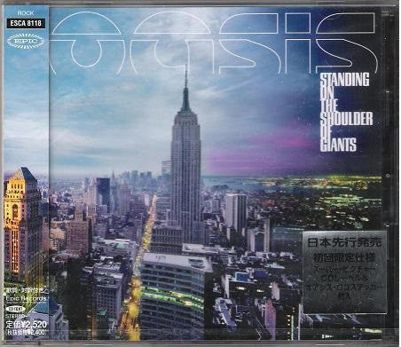 Oasis (2) : Standing On The Shoulder Of Giants (CD, Album, Promo)