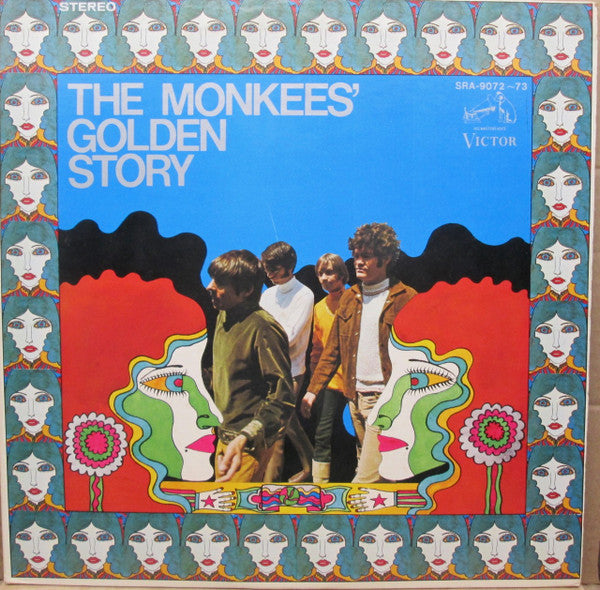 The Monkees : The Monkees' Golden Story (2xLP, Comp, RP, Gat)