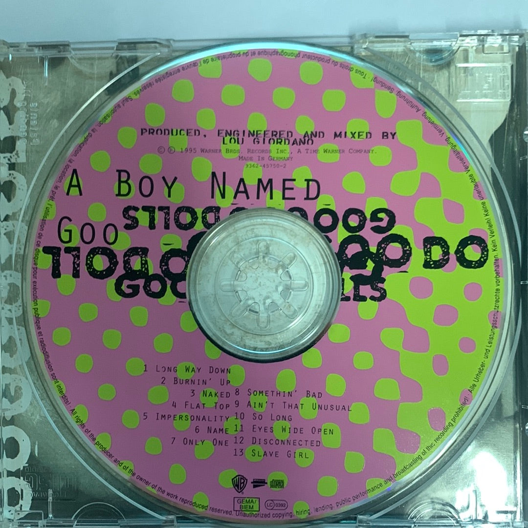 ซีดี Goo Goo Dolls - A Boy Named Goo CD VG+