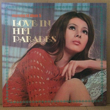 Various : Love In Hit Parades  (LP, Comp, Red)