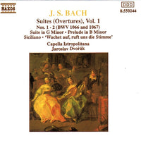 Johann Sebastian Bach : Suites (Overtures), Vol. 1 (CD, Comp)