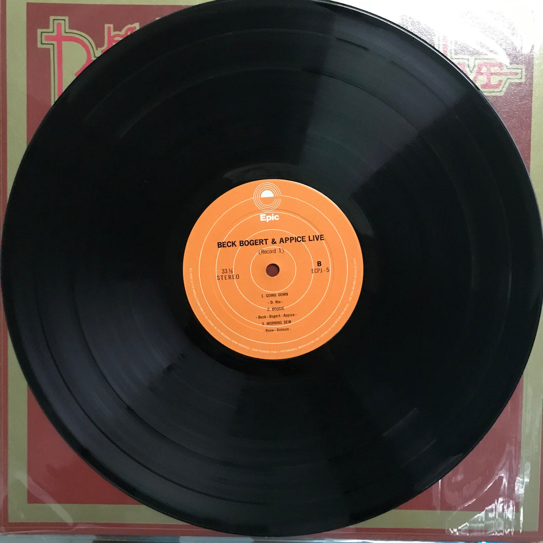 แผ่นเสียง Beck, Bogert & Appice - Beck, Bogert & Appice Live Vinyl VG+ 2LPs