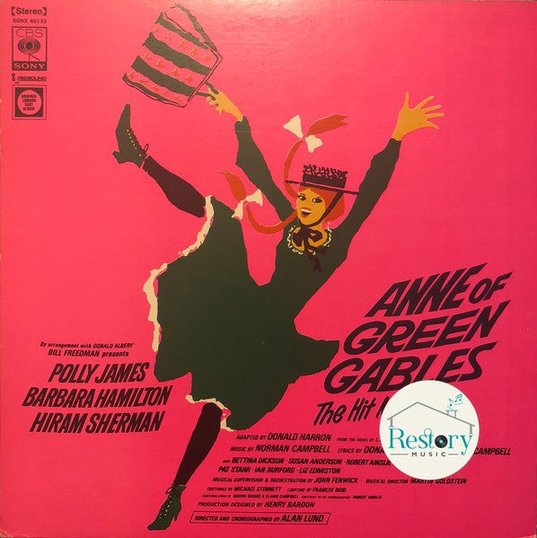 Polly James, Barbara Hamilton, Hiram Sherman, "Anne Of Green Gables" Original London Cast : Anne Of Green Gables (LP, Album)