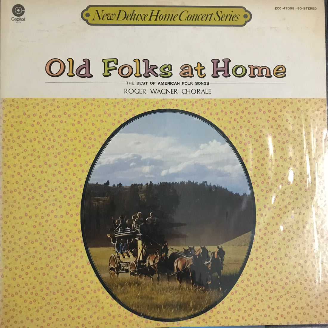 แผ่นเสียง The Roger Wagner Chorale / Roger Wagner - Old Folks At Home: The Best Of American Folk Songs Vinyl VG+ 2LPs