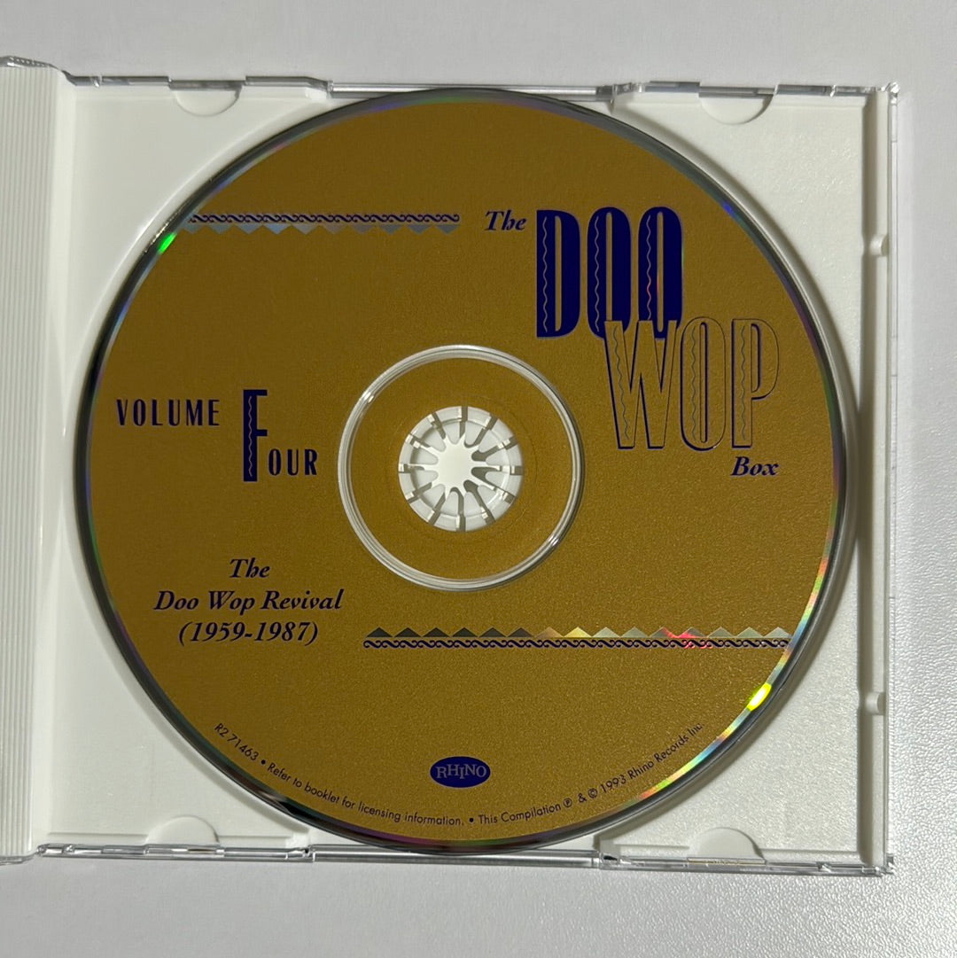 ซีดี Various - The Doo Wop Box (CD) (NM or M-) (4-disc Boxset)