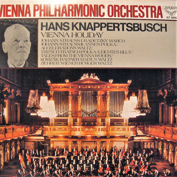 Hans Knappertsbusch Conducting Wiener Philharmoniker : Vienna Holiday (LP)