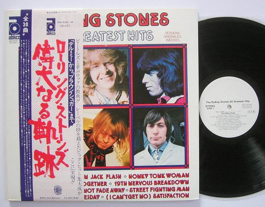 The Rolling Stones : 30 Greatest Hits (2xLP, Comp, Promo)