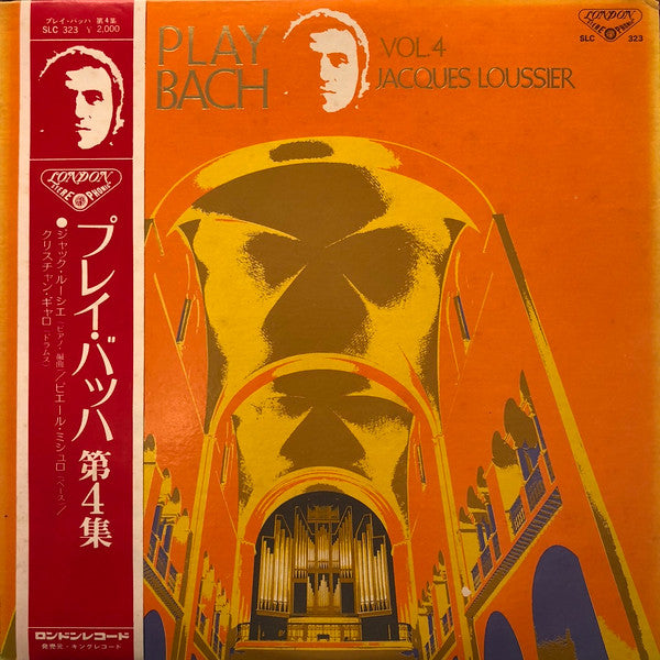 แผ่นเสียง Jacques Loussier - Play Bach Vol.4 Vinyl VG+