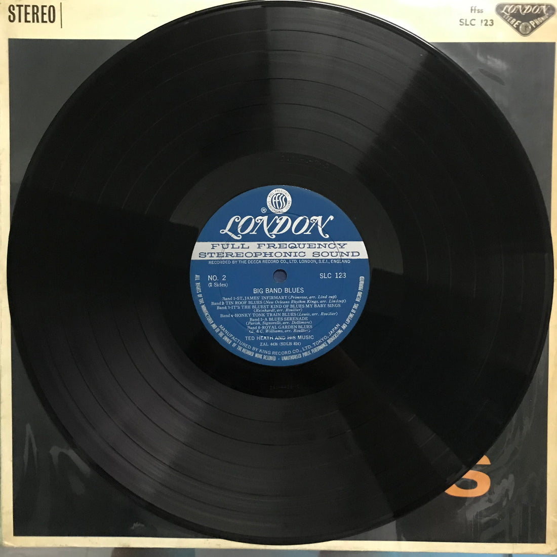 แผ่นเสียง Ted Heath And His Music - Big Band Blues Vinyl VG+