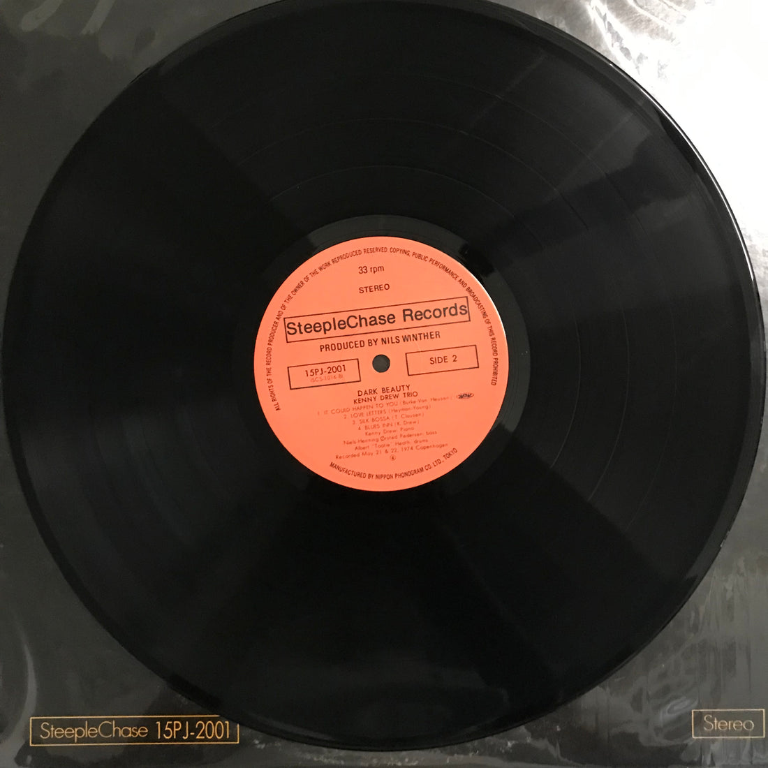 แผ่นเสียง The Kenny Drew Trio - Dark Beauty Vinyl VG+