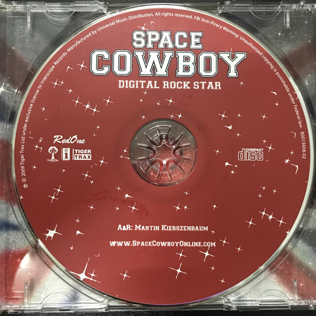 ซีดี Space Cowboy - Digital Rock Star CD VG+