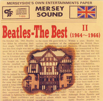 The Beatles : The Best II (1964 ~ 1966)  (CD, Comp, P/Unofficial)