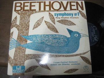 Ludwig van Beethoven, Wiener Festspielorchester, Willem Van Otterloo : Symphony No. 7 / King Stephen Overture (LP)