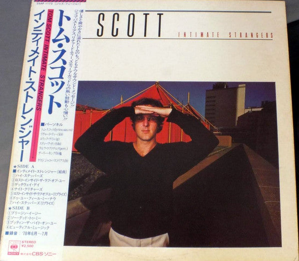 Tom Scott : Intimate Strangers (LP, Album)