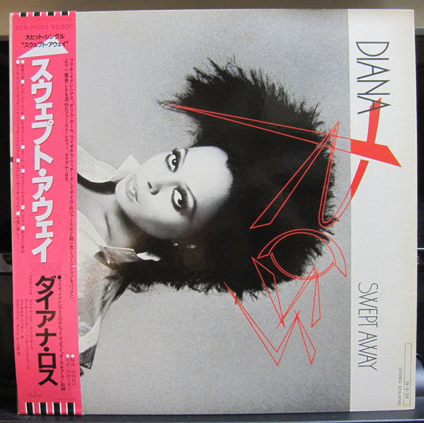 Diana Ross : Swept Away (LP, Album, Promo, Gat)