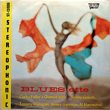 Curtis Fuller's Quintet : Blues-ette (LP, Album, RP)