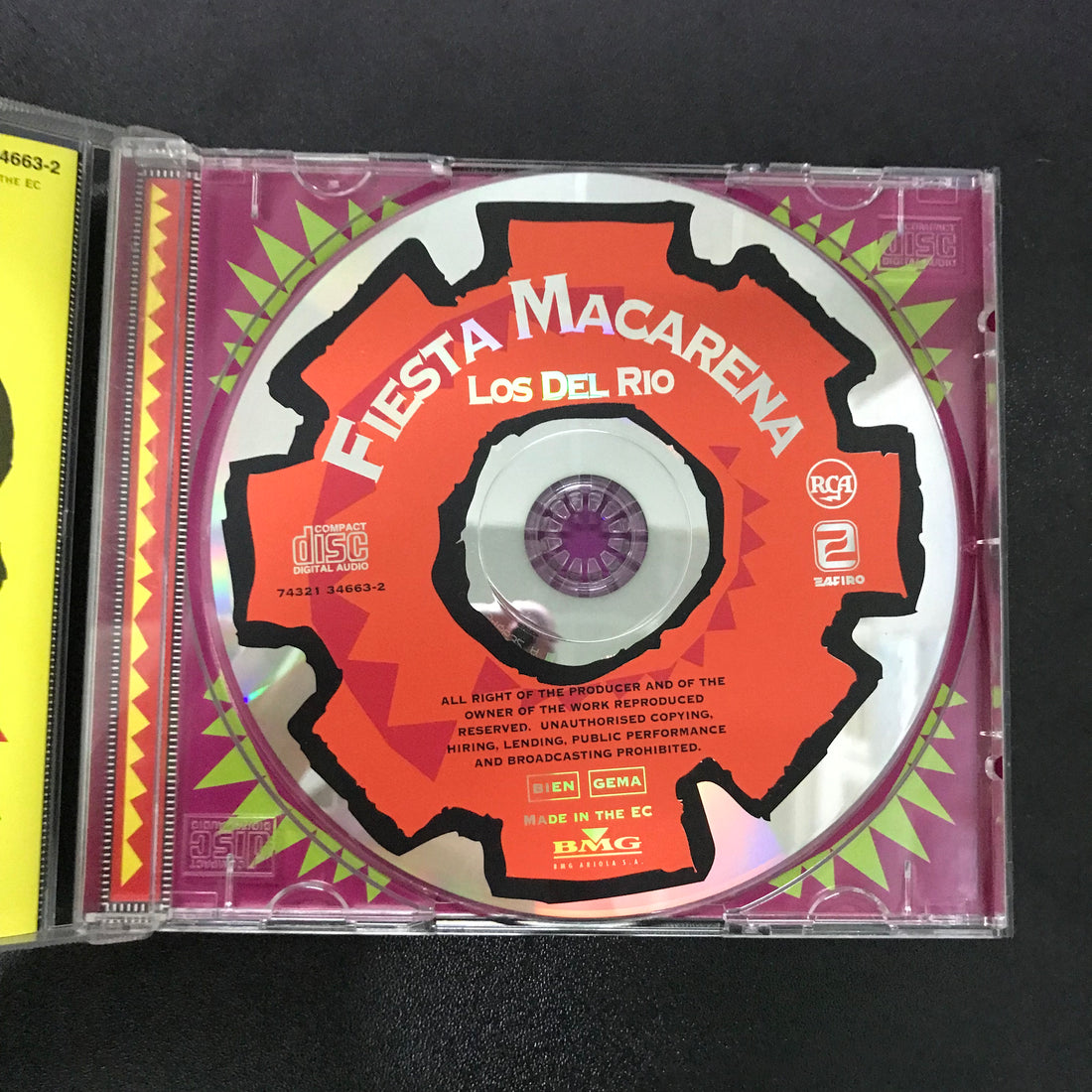 ซีดี Los Del Rio - Fiesta Macarena CD VG+