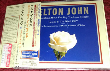 Elton John : Something About The Way You Look Tonight / Candle In The Wind 1997 (CD, Single, Promo)